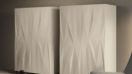 Madia a 2 ante Libeskind022 in legno laccato di Febal Casa