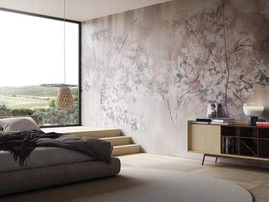 Carta da parati floreale moderna Aomi di Instabilelab