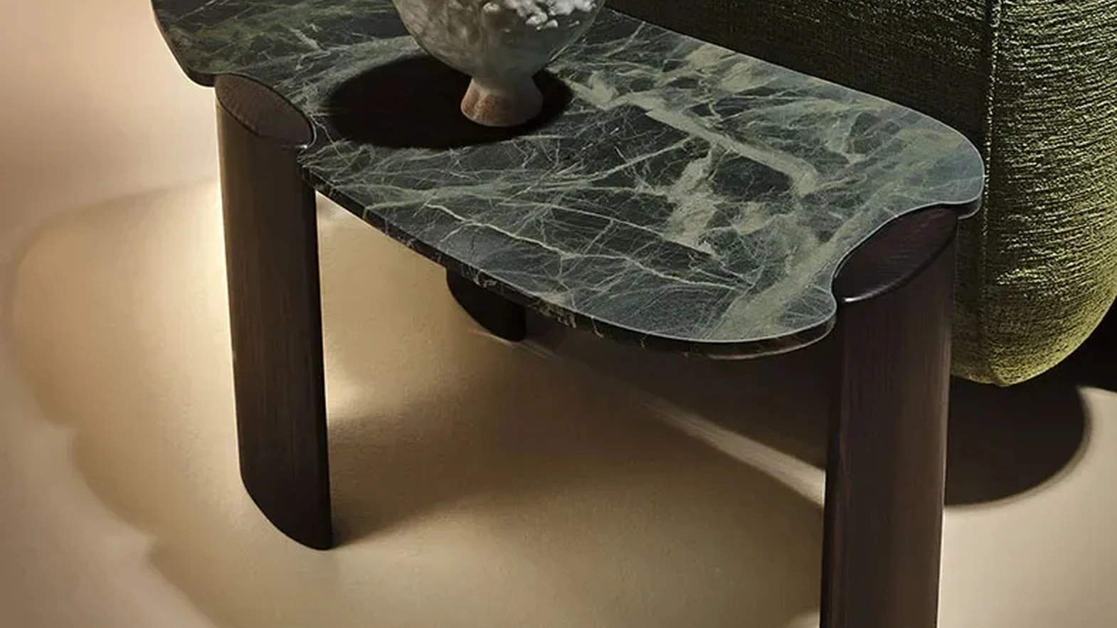 Tavolino Inlay in marmo di Nature Design