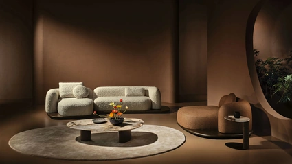 Tavolino Lake in marmo di Nature Design