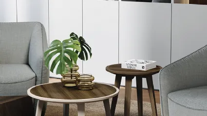 Tavolini Newman in legno di Febal Casa