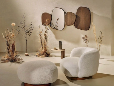 Pouf Pebble Big di Nature Design