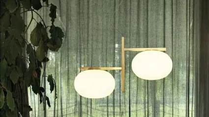 Lampada a sospensione Alba di Oluce