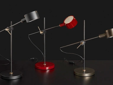 Lampada da tavolo GO di Oluce