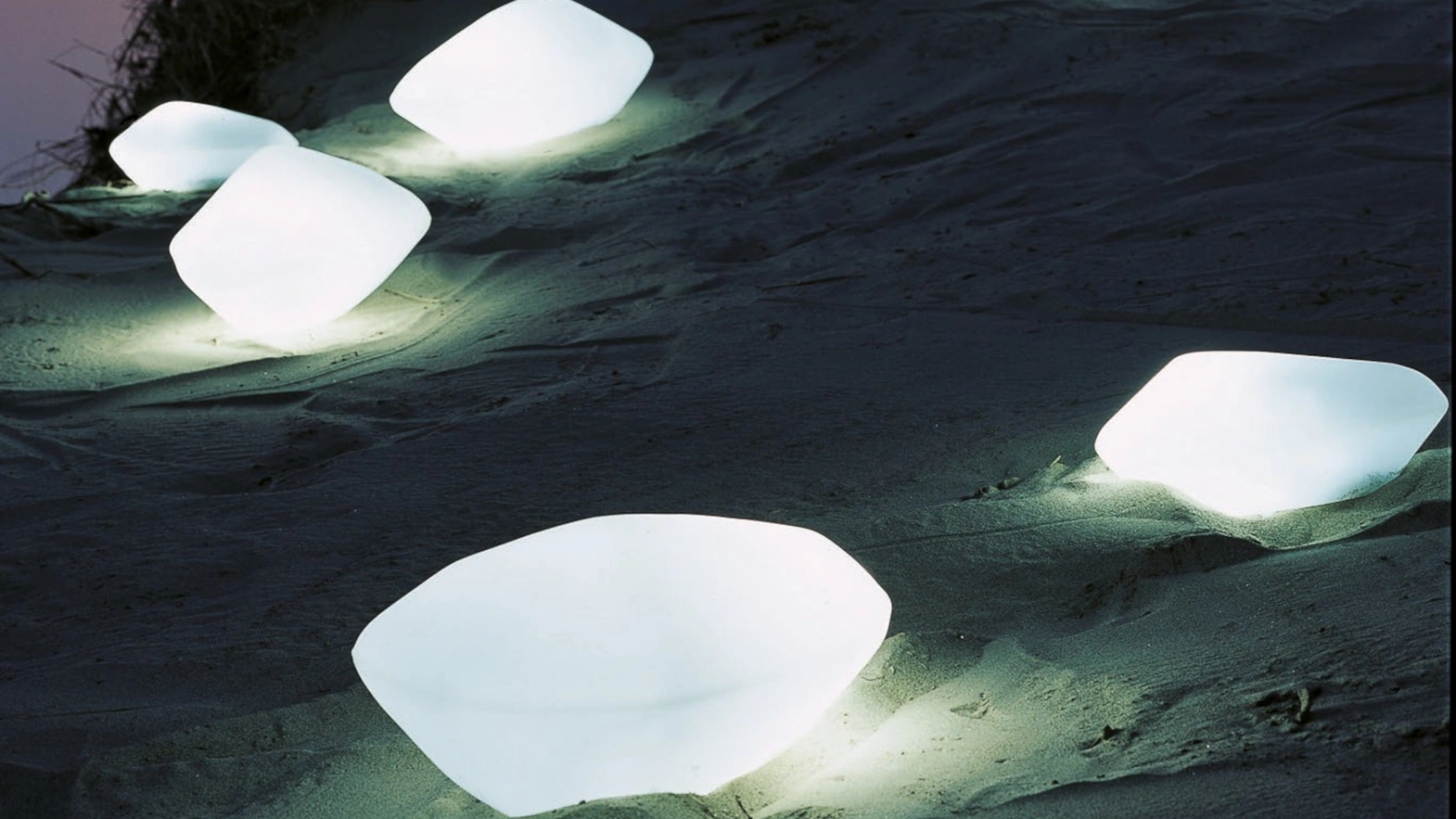 Lampada Stones Outdoor di Oluce