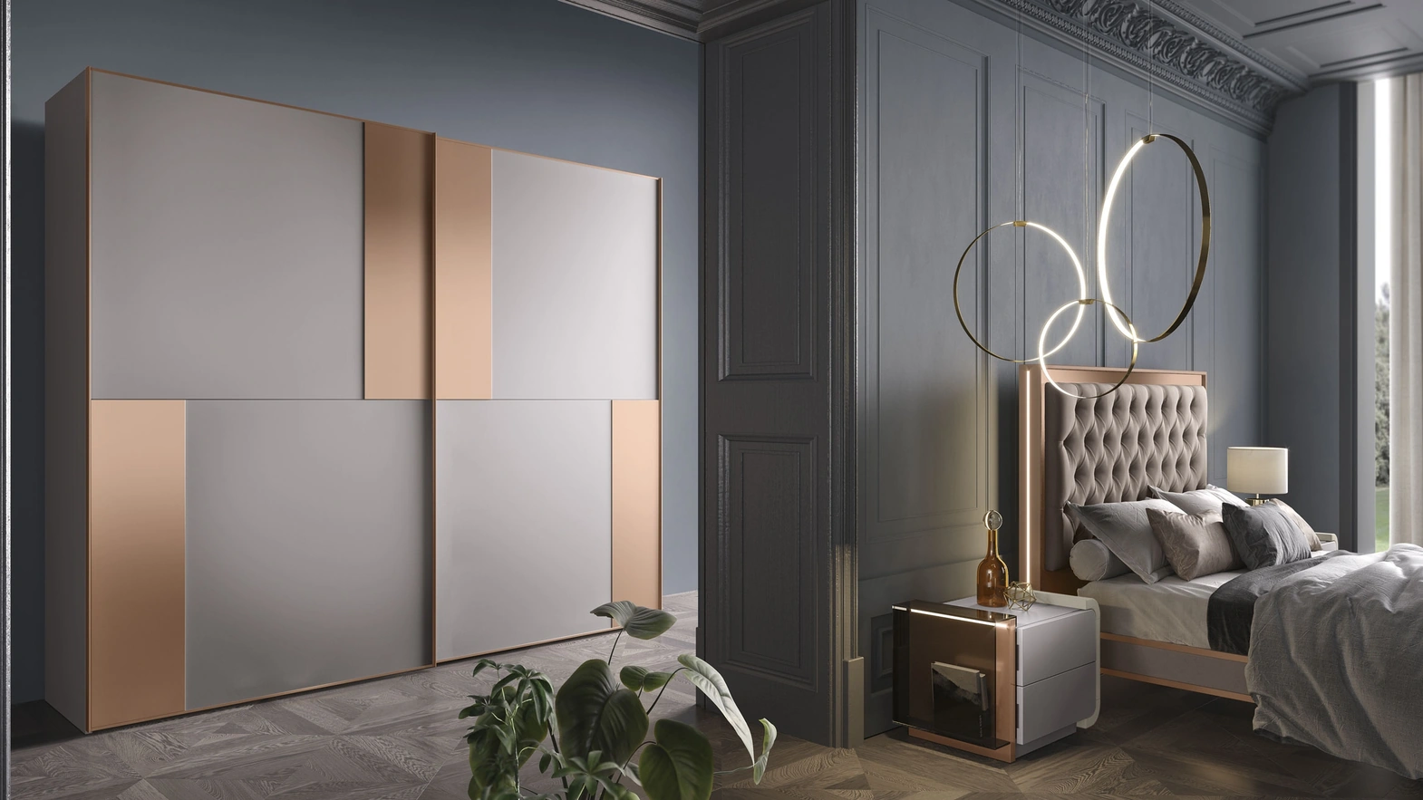 Armadio con ante scorrevoli Ermes di Adriatica