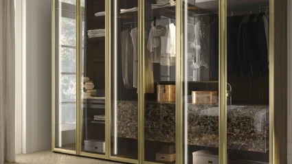 Armadio Afrodite Glass Battente di Adriatica