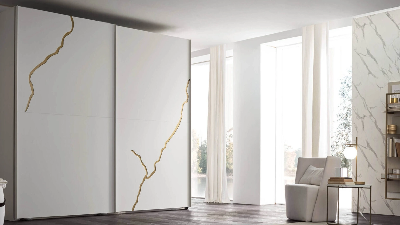 Armadio con anta scorrevole Flash di Maronese