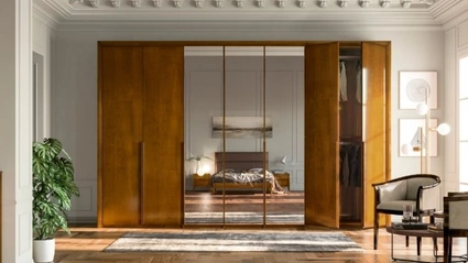 Armadio componibile con ante battenti Intesa di Le Fablier