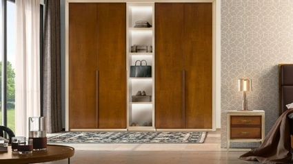 Armadio componibile con ante battenti Universo di Le Fablier