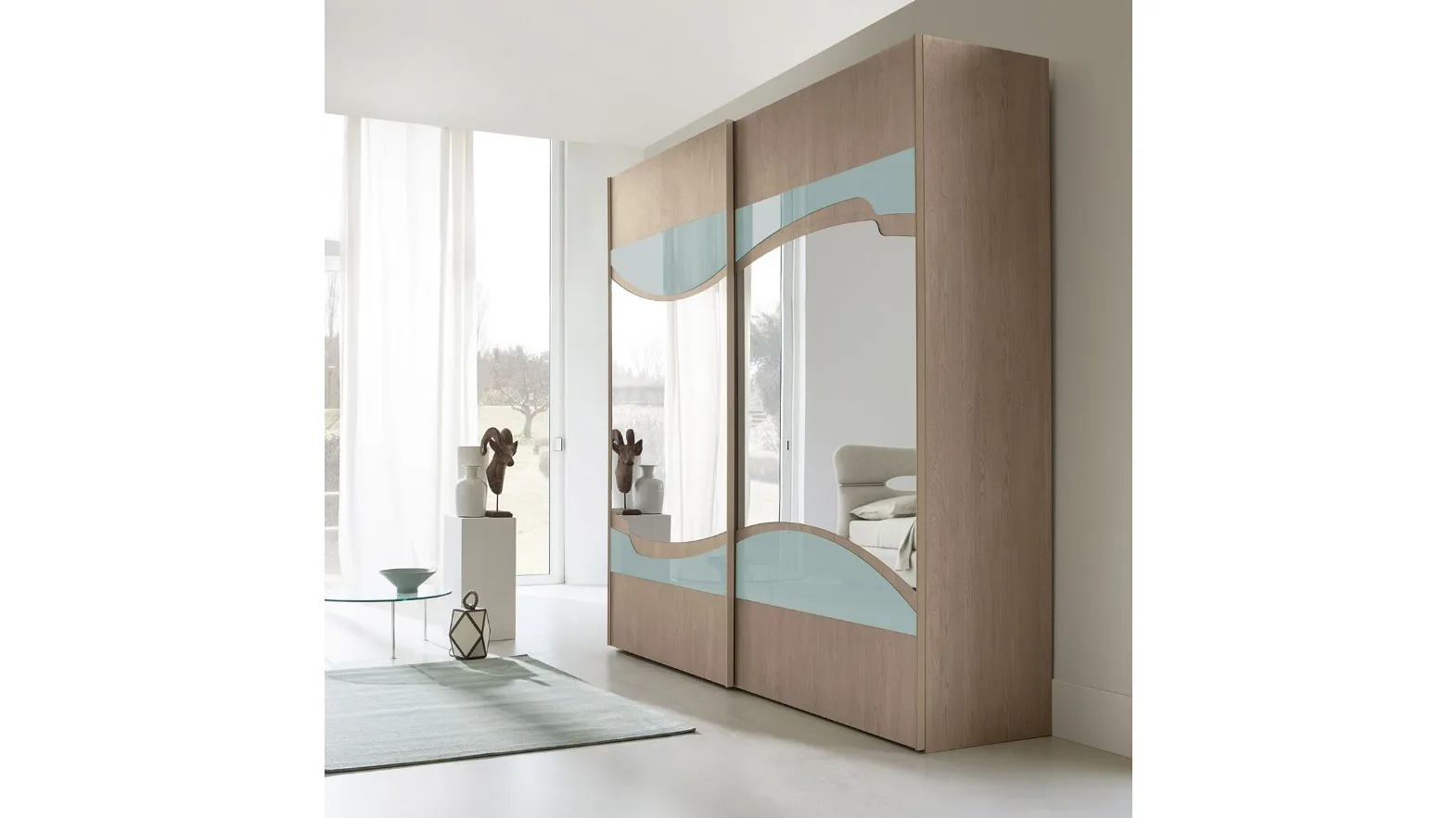 Armadio con ante scorrevoli Onda di Adriatica