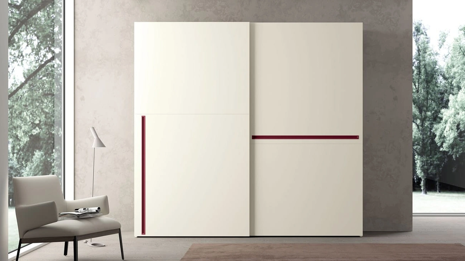 Armadio con ante scorrevoli Smile di Adriatica