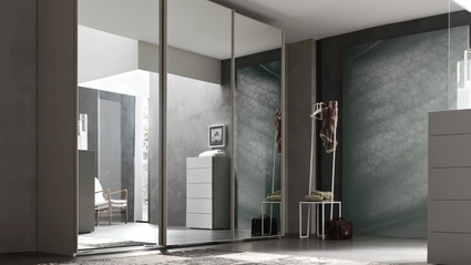 Armadio con anta scorrevole Wall Telaio di Maronese