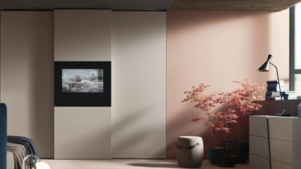 Armadio con TV Wallblog3 di Maronese