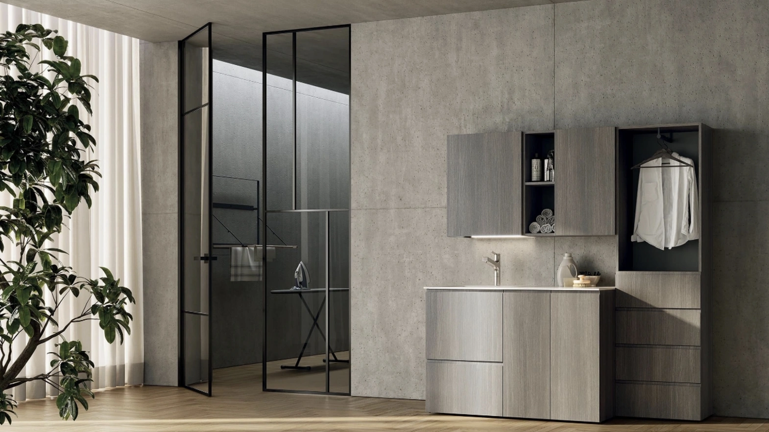 Mobile da Bagno AB+ LG003 di Compab