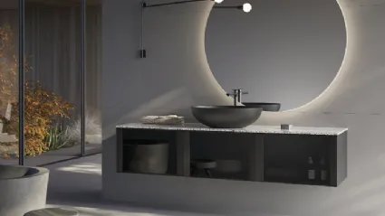 Mobile da Bagno sospeso CONVE V01 di Compab
