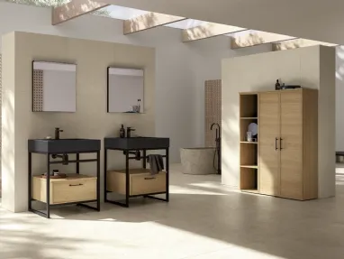 Mobile da Bagno a terra TABULA TB03 di Compab
