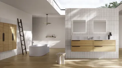 Mobile da Bagno sospeso TABULA TB05 di Compab