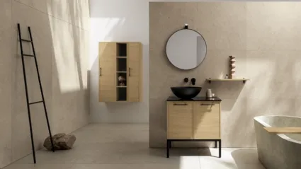 Mobile da Bagno a terra TABULA TB09 di Compab