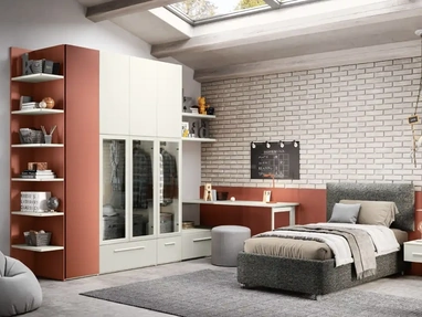 Cameretta su misura K108 di Moretti Compact Camerette