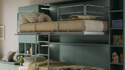 Cameretta salvaspazio Momenti 01 Y di Febal Casa