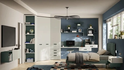 Cameretta componibile Y120 di Moretti Compact Camerette