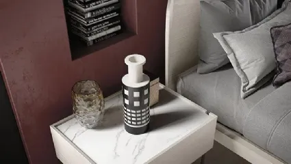 Comodino Cubo Frassino di Mobilgam