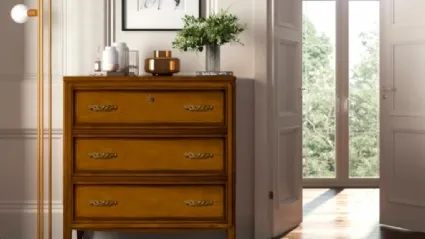 Comò classico in legno Scrigno di Le Fablier