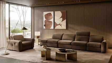 Divano relax con letto Continua di Febal Casa