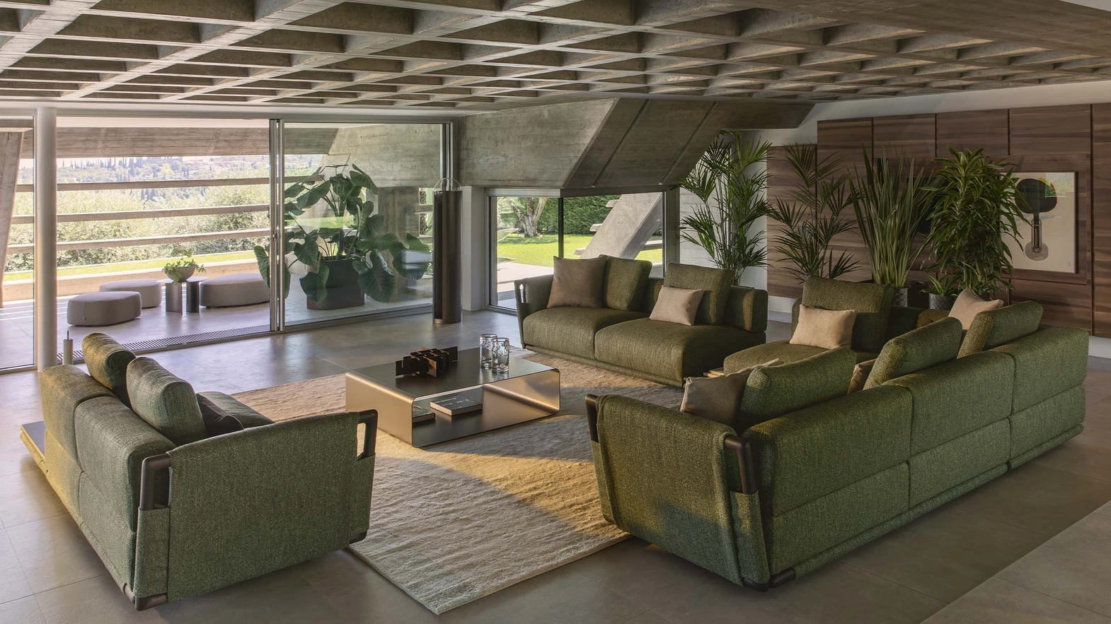 Salotto Gaudì Modular di Flou