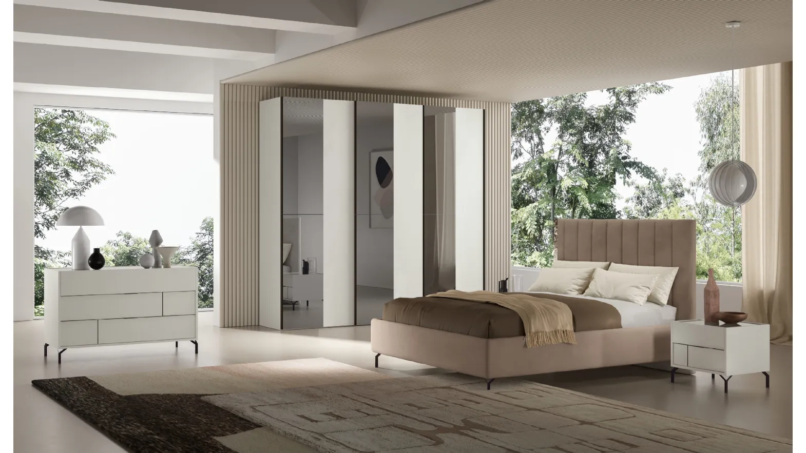 Letto Accordo con box contenitore di Adriatica