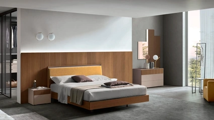Letto con testiera Aida di Maronese