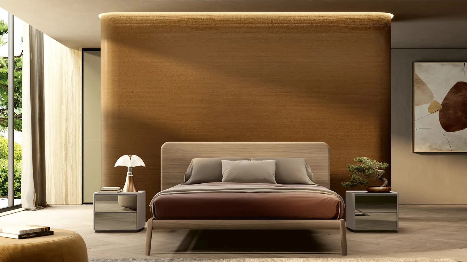 Letto con testiera Arden di Febal Casa