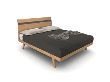 Letto Berlino in legno di rovere di Le Fablier