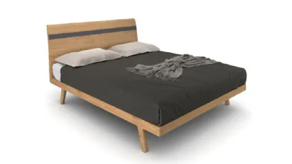 Letto Berlino in legno di rovere di Le Fablier