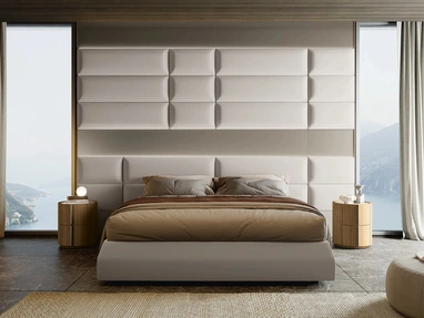 Letto imbottito Couple di Febal Casa