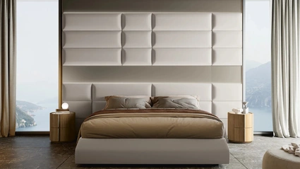Letto imbottito Couple di Febal Casa