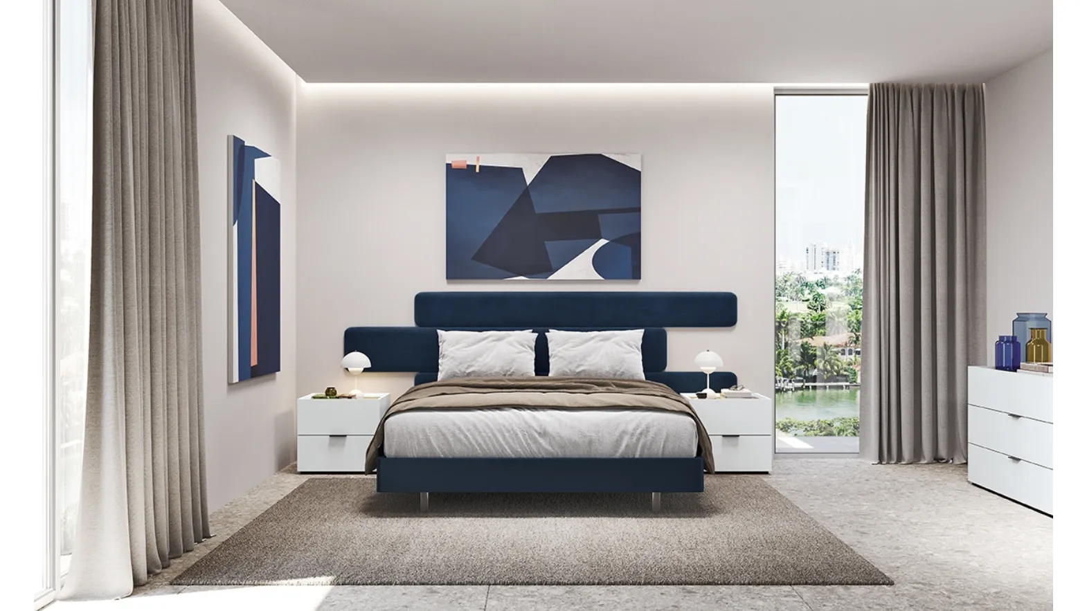 Letto con testiera Desire di Febal Casa