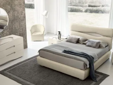 Letto imbottito Fly di Adriatica