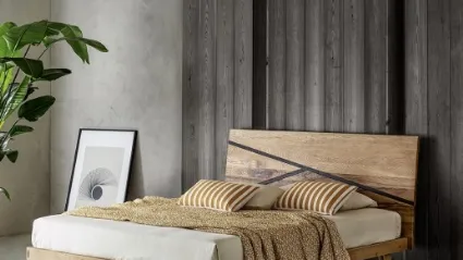 Letto Madeira in rovere nodato di Le Fablier
