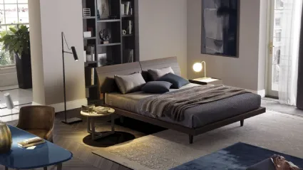 Letto in legno con testiera Giorgia di Misuraemme