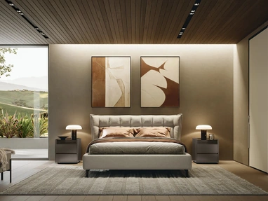 Letto imbottito Raphael di Febal Casa
