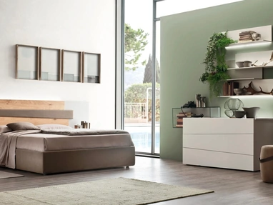 Letto in legno Scudo di Maronese