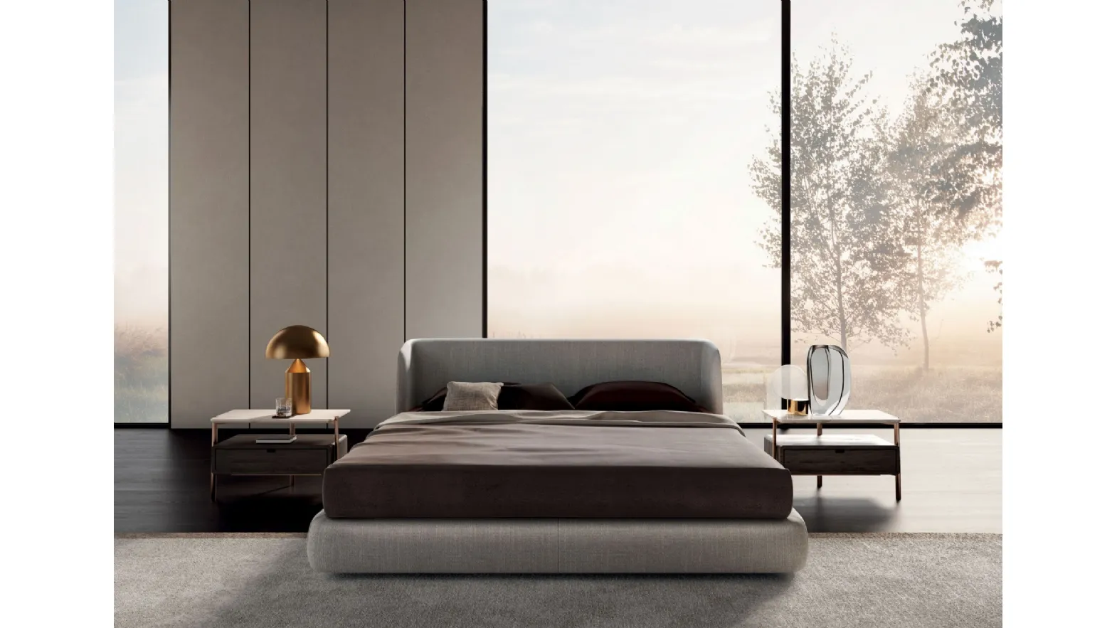 Letto matrimoniale Virgin Bed di Misuraemme