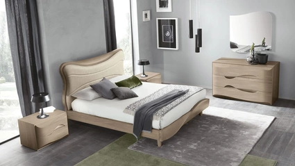 Letto Wind imbottito di Adriatica