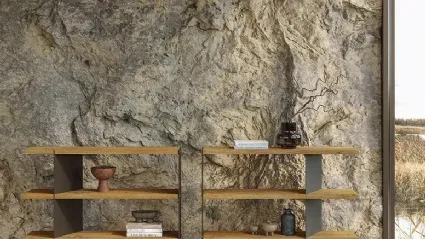 Libreria Graft Metal di Nature Design