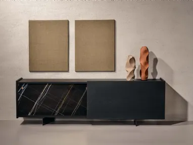 Madia Duefacce in ceramica e legno di Nature Design