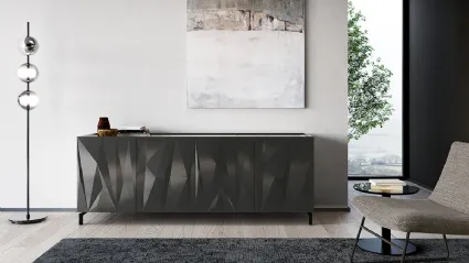 Madia Libeskind in legno laccato di Febal Casa