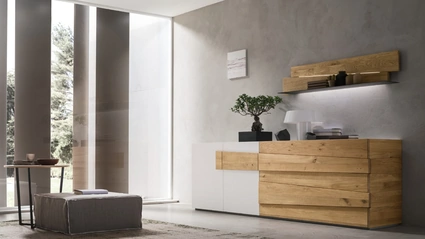 Madia Scuderia 02 in legno e laccato di Maronese