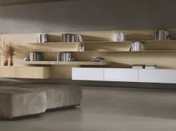 Parete Attrezzata Bluna Wey di Binova